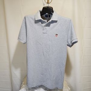 Men Colorblock Gray Ralph lauren Polo T Shirt size Medium